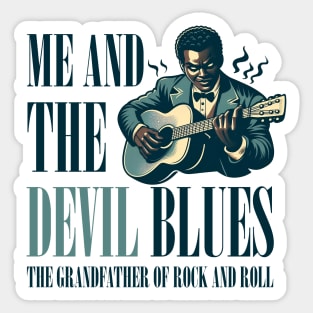 Robert Johnson - Me and The Devil Blues Sticker